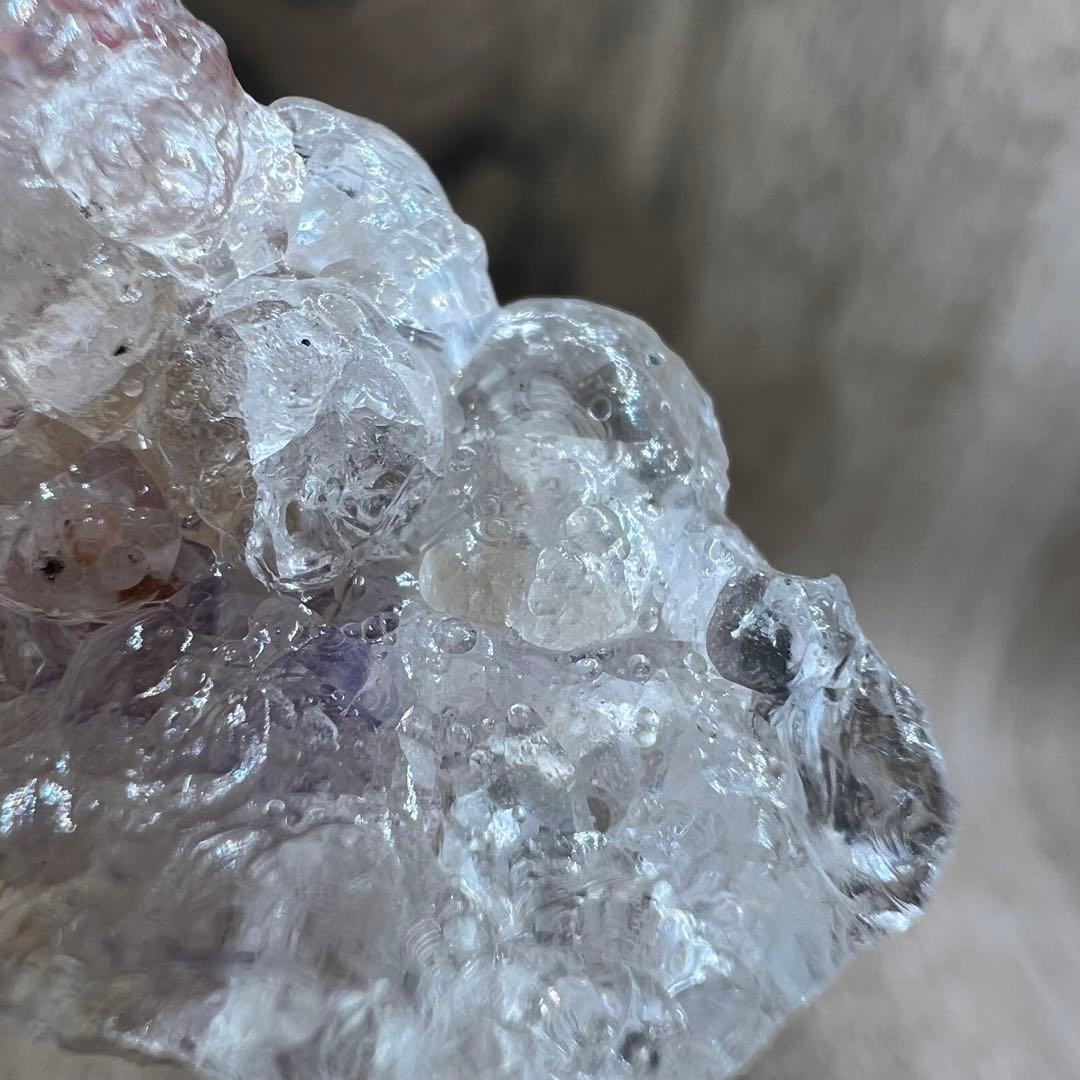 フローライトインハイアライトオパール FH2 共生 鉱物 標本 原石