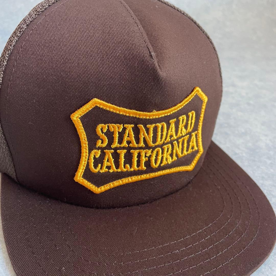 【新品未使用】スタンダードカリフォルニア メッシュキャップ キムタク着用 茶色
