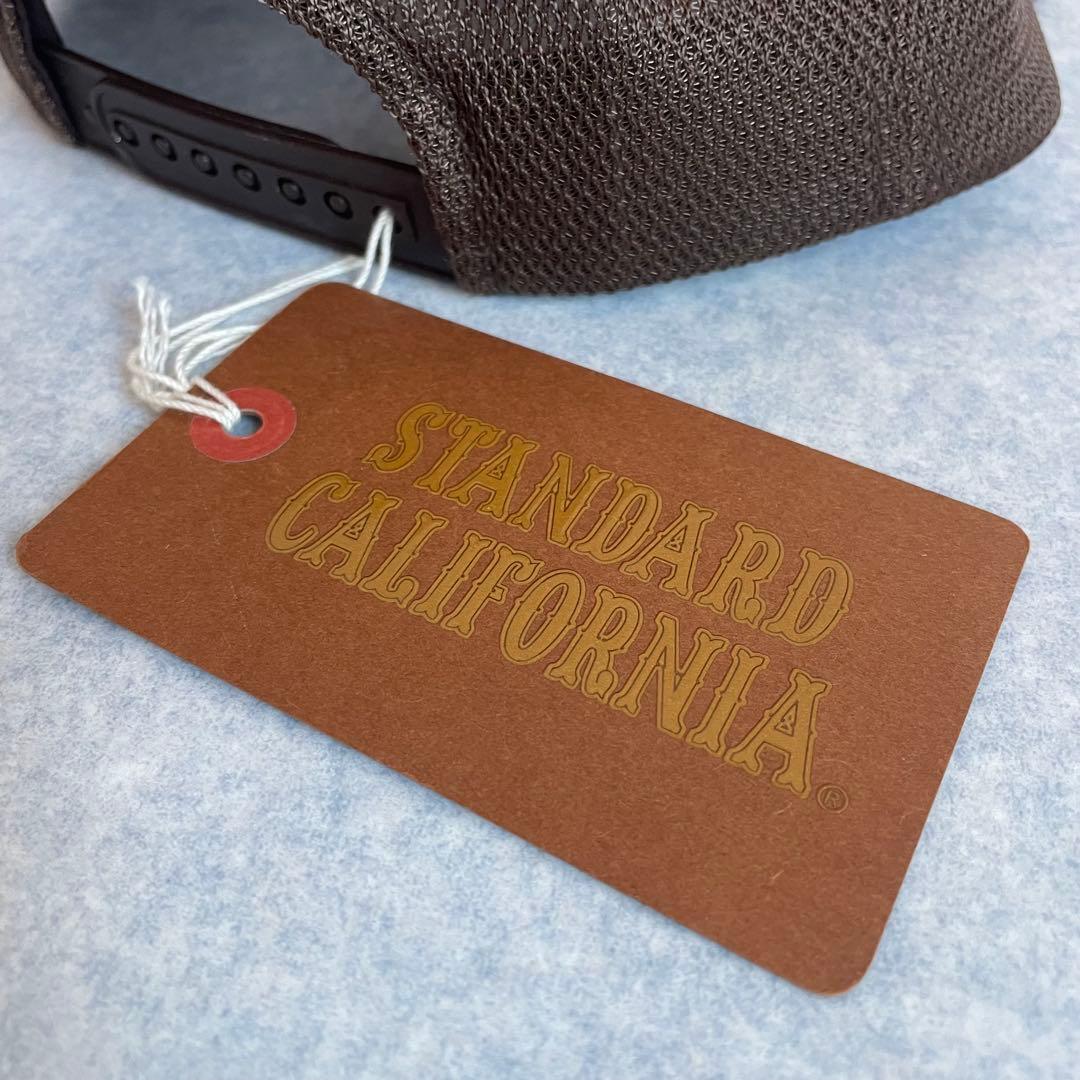 【新品未使用】スタンダードカリフォルニア メッシュキャップ キムタク着用 茶色