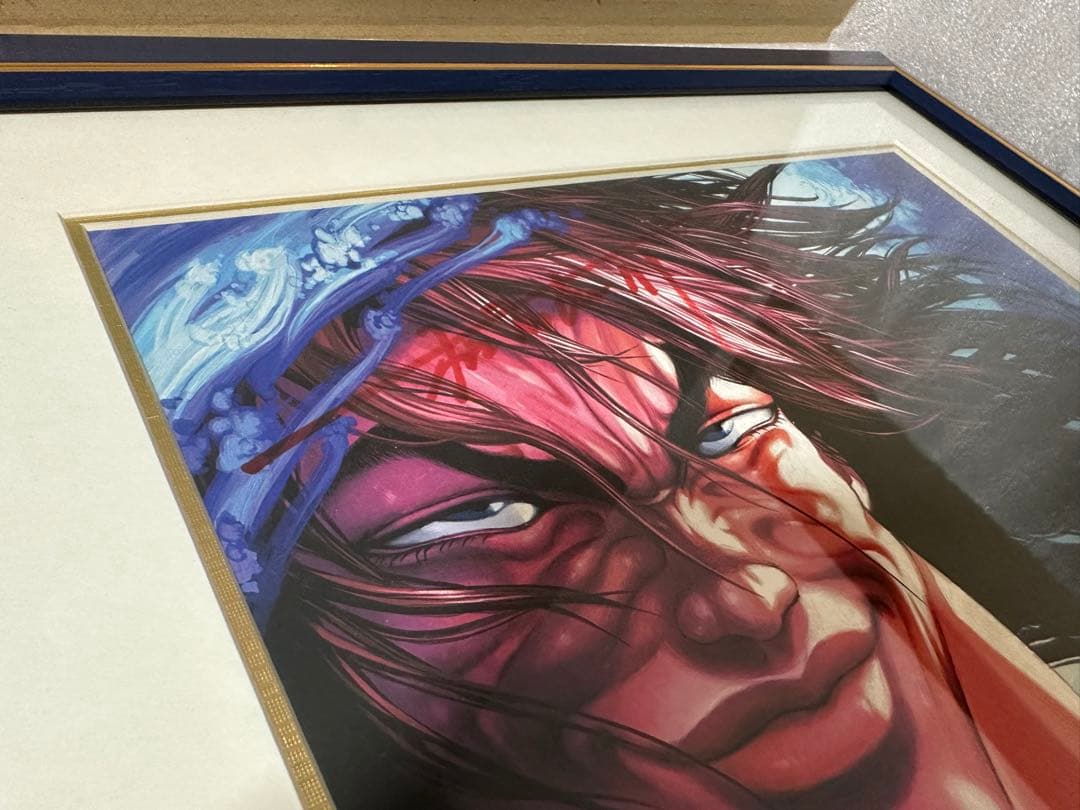 【複製原画】範馬勇次郎 「世界200限定」サイン入りリトグラフ