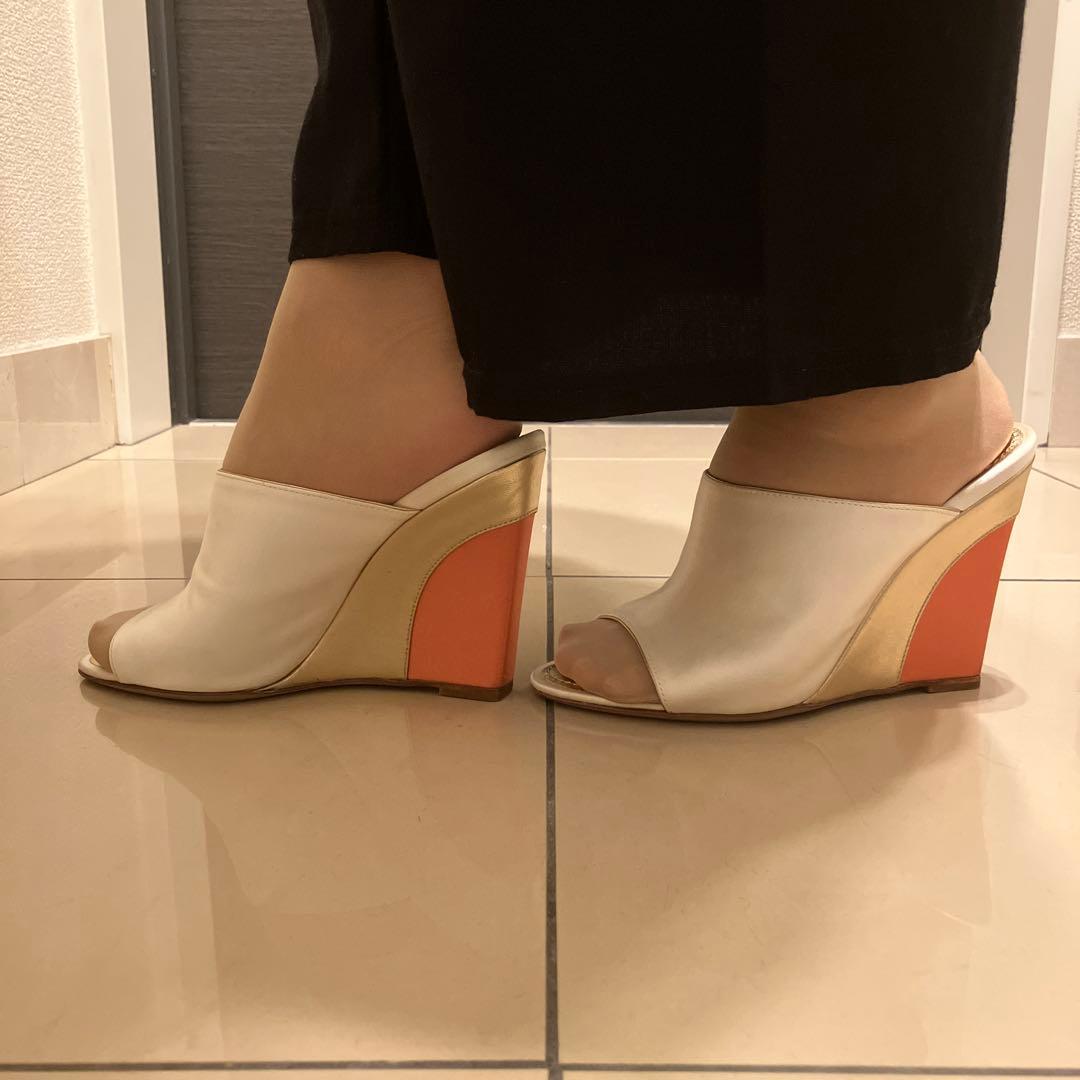 LOUIS VUITTON パールホワイト シルクミュール