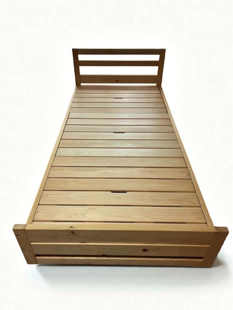 【xyl キシル ベッドフレーム（シングルサイズ） 美品 kk01】