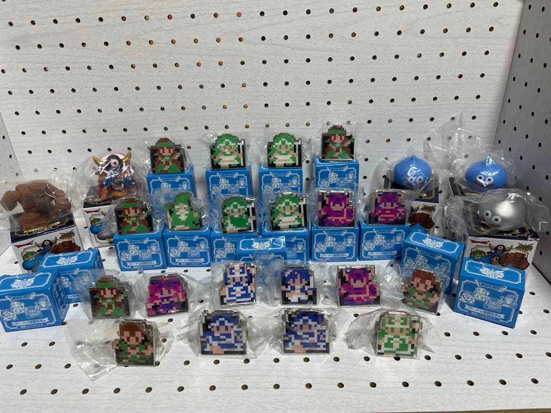 ドラクエ ふくびき所スペシャル 職業ドットクリップ&指人形セット