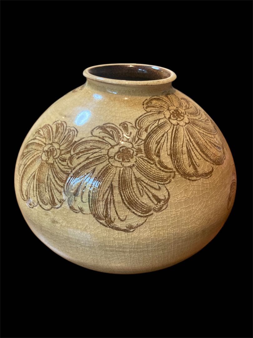 上野焼　豊前吉右衛窯　花瓶