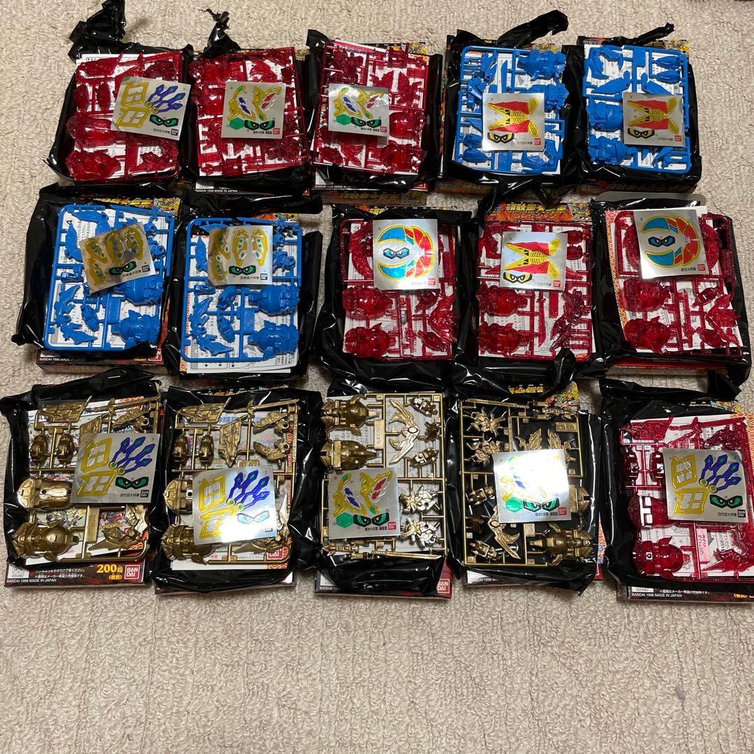 頑駄無大将軍コレクション1box 初代頑駄無大将軍　飛駆鳥大将軍フルカラーメッキ