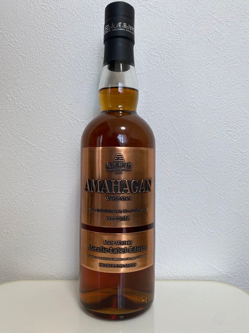 長濱蒸留所　アマハガン　限定品3本セット（箱美品）