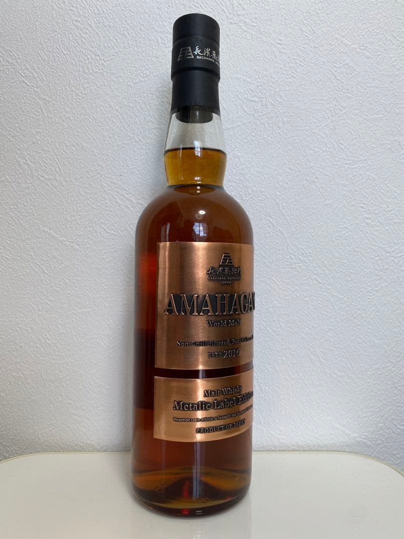 長濱蒸留所　アマハガン　限定品3本セット（箱美品）