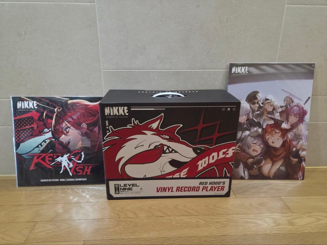 レッドフード LPプレイヤーセット ターンテーブル 勝利の女神 NIKKE