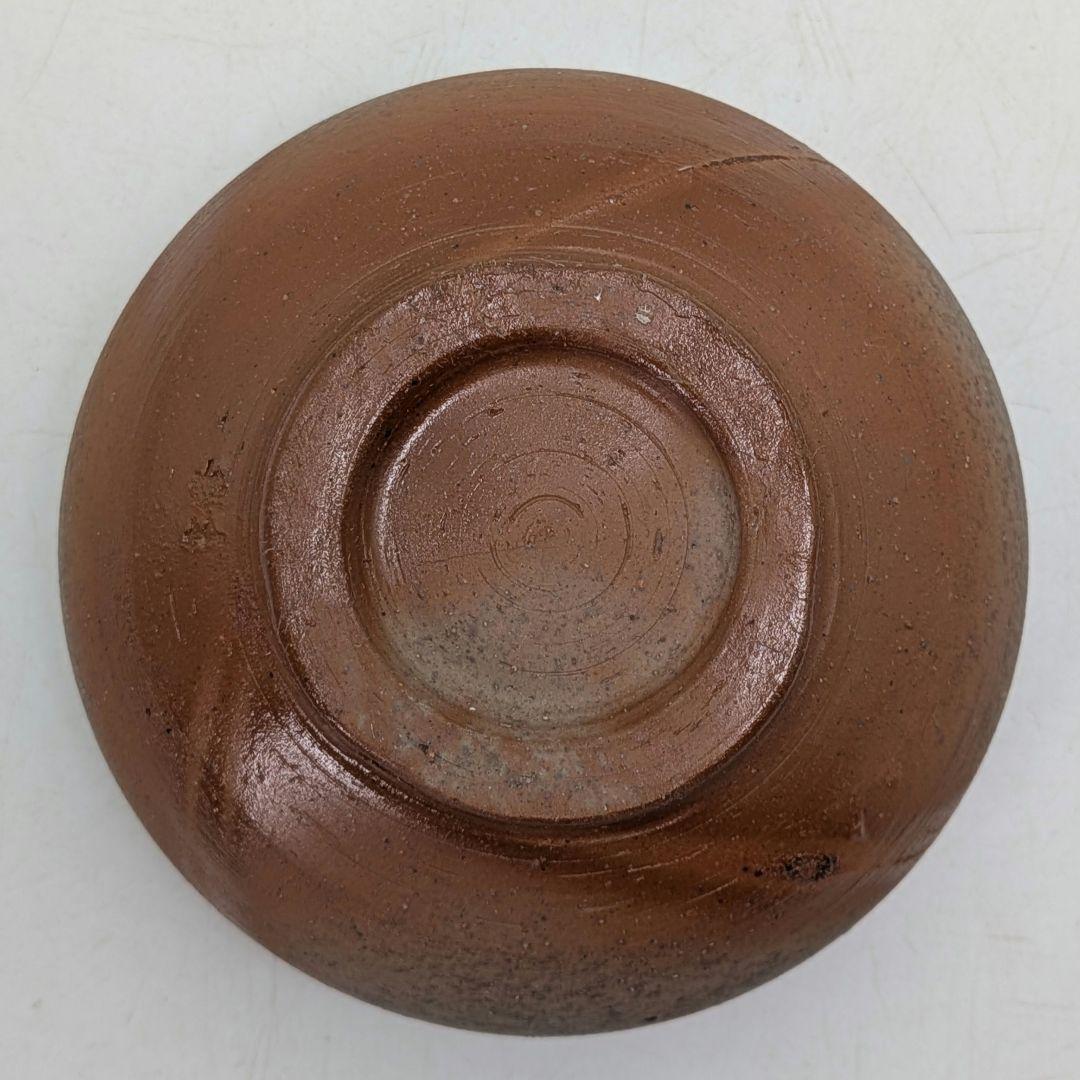 南燦窯 徳永修 備前焼 緋襷丸中鉢揃（小鉢6客） 共箱栞 食器 在銘 作家作品