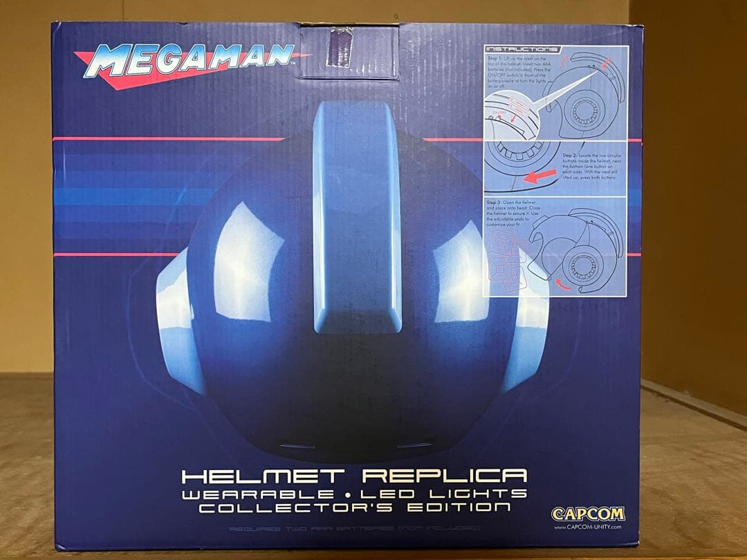 ロックマン　ヘルメット　レプリカ 【コレクターズエディション】