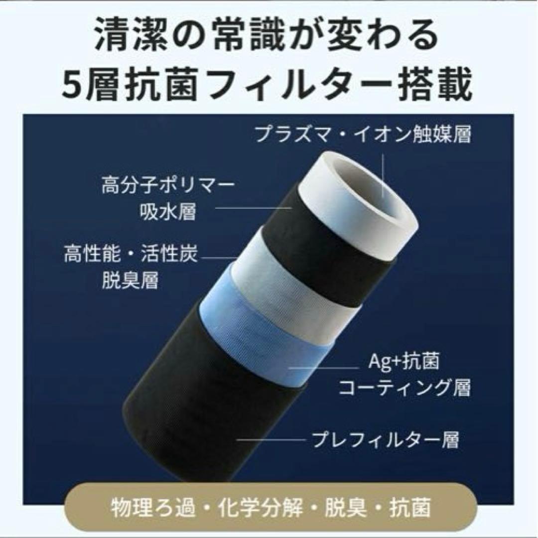 AI自動調湿 気化式加湿器 5Lプラズマ 4重除菌 大容量 加湿器 省エネ