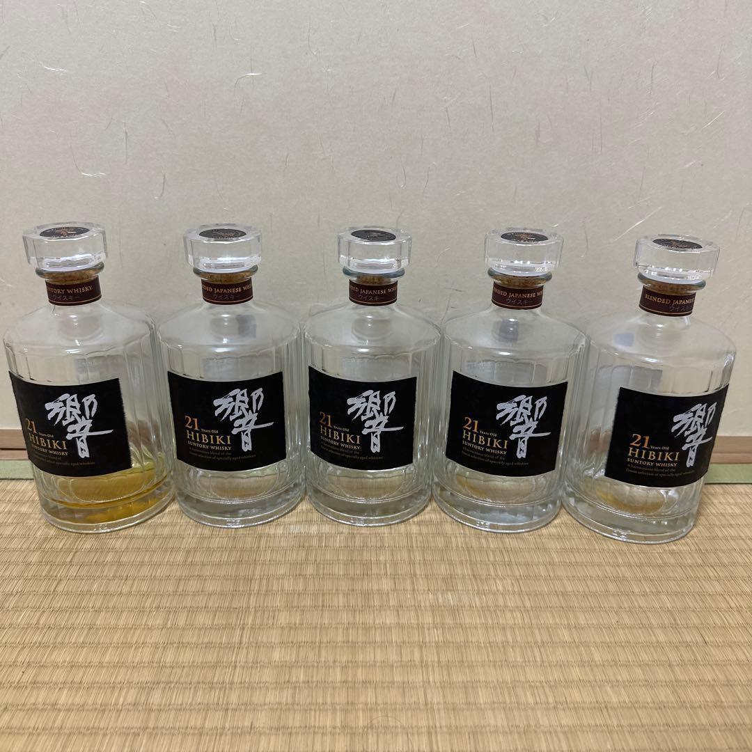 響 21年 12本セット　空瓶