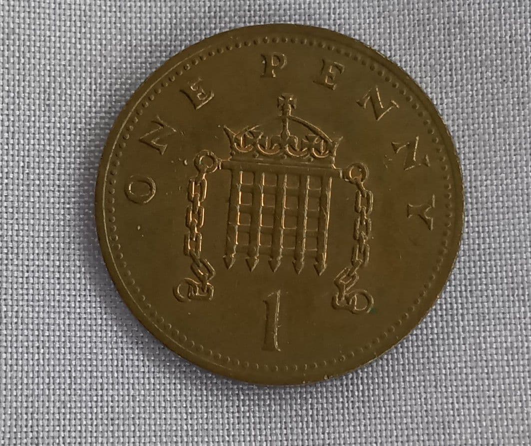 エリザベス女王1ペニー