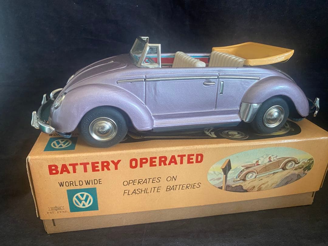 ⭐️ 野村トーイのフォルクスワーゲン コンバーチブル/パープルカラー/電動式