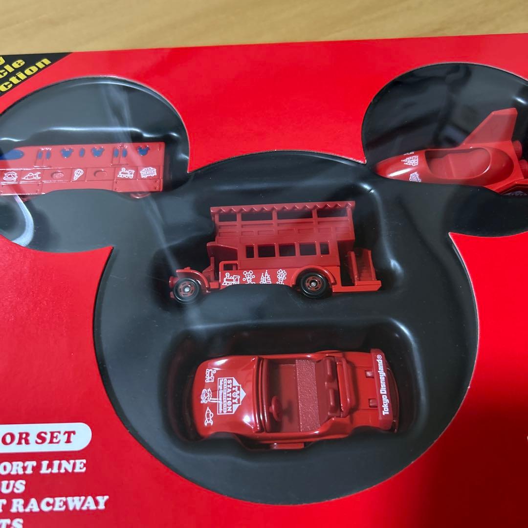ディズニービークルコレクション レッドカラーセット