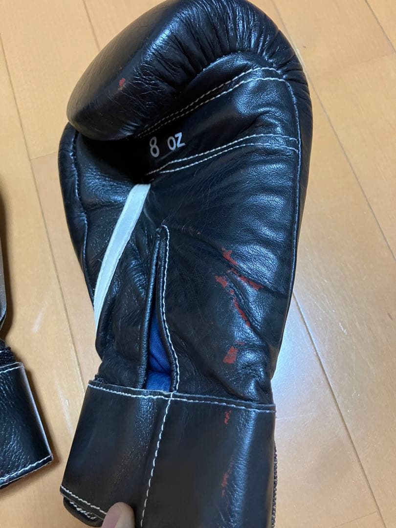 ボクシンググローブ Winning 8オンス マジックテープ式 MS-200-B