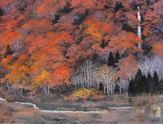 岩澤重夫、【晨】、希少な画集より、新品高級額・額装付