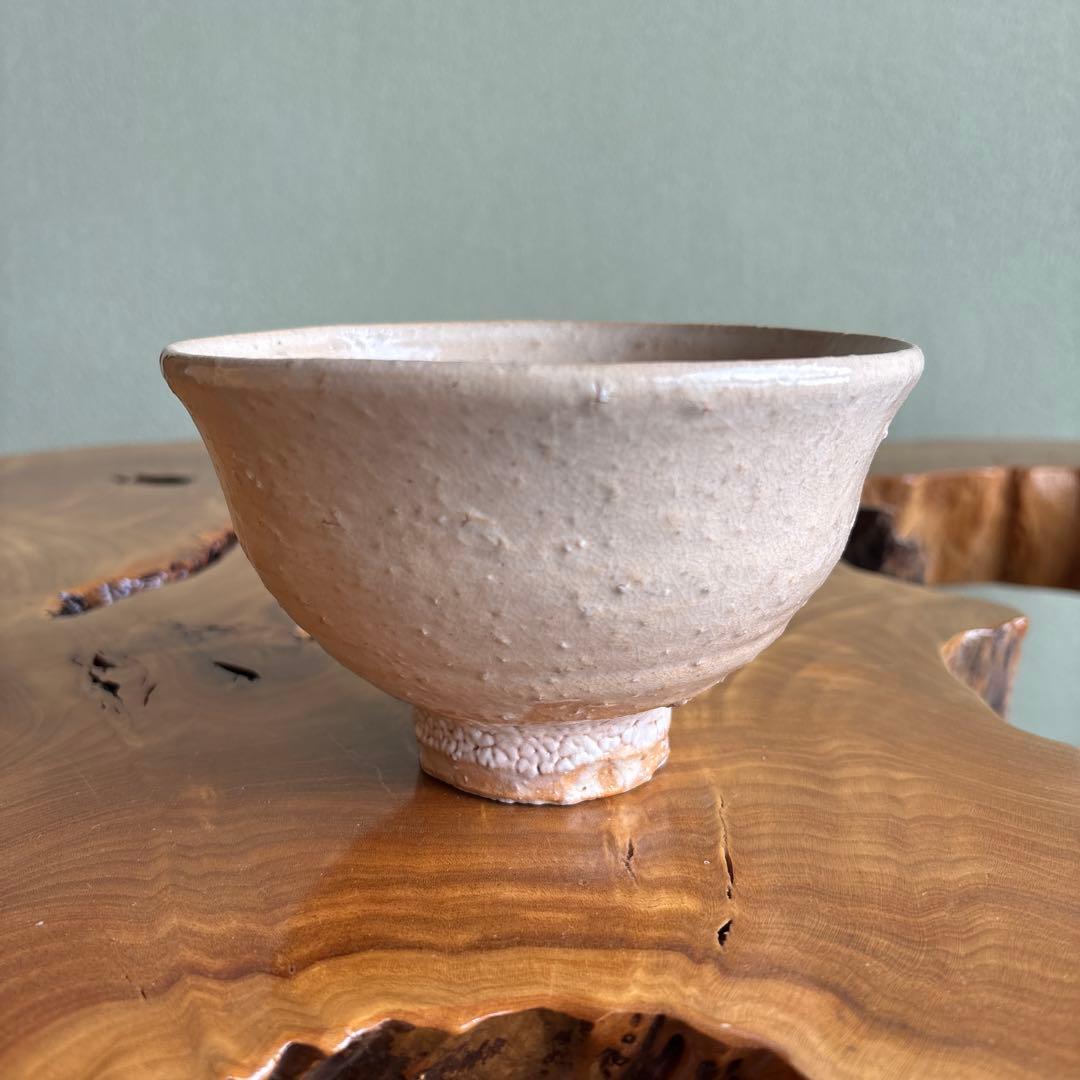 萩焼 喜村浩司作 唐泊山窯 抹茶碗 茶道具 共箱(52X)