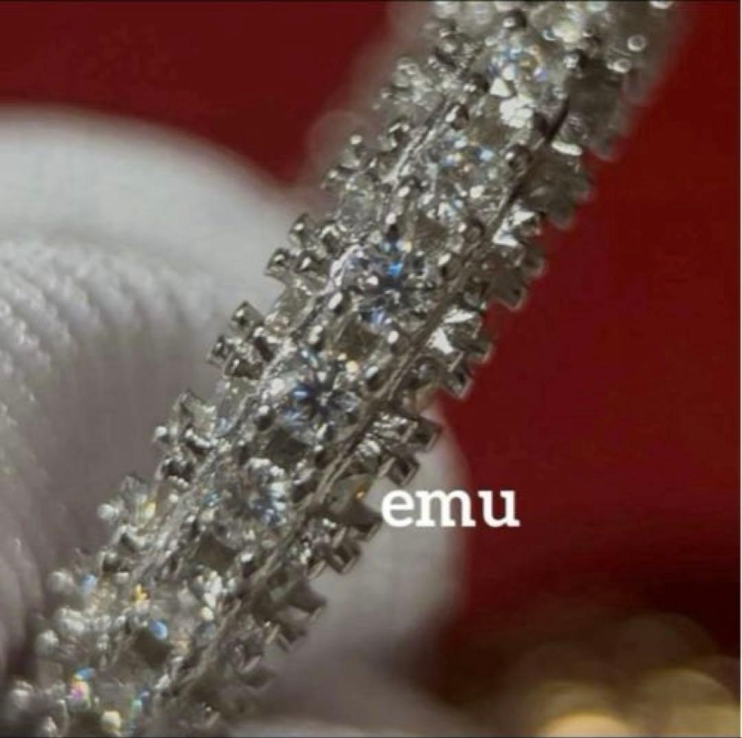 Lala / 最高級モアサナイトピアス，リングお纏め2点