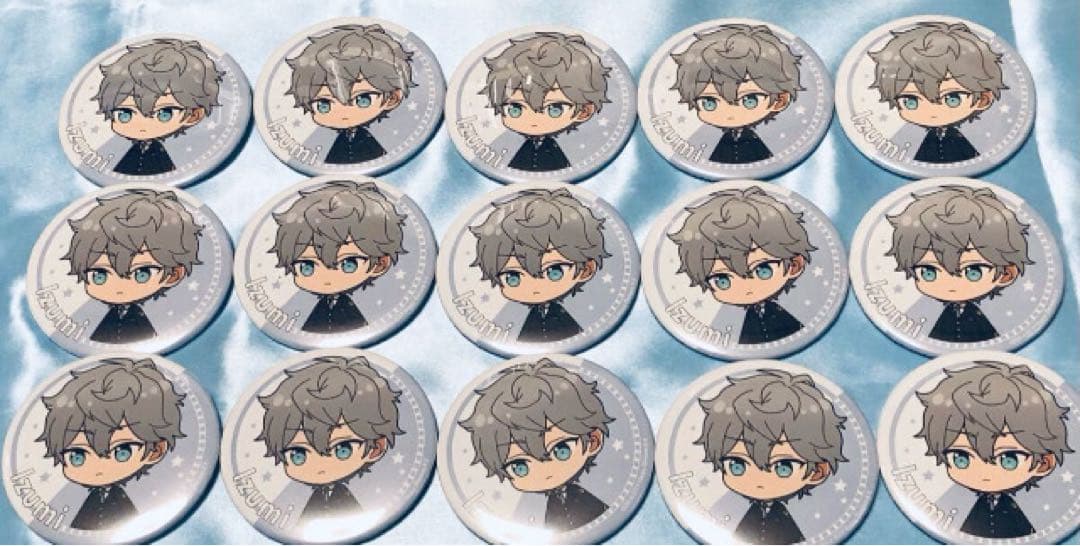 あんさんぶるスターズ　あんスタ　POP UP 東京駅 缶バッジ 瀬名泉