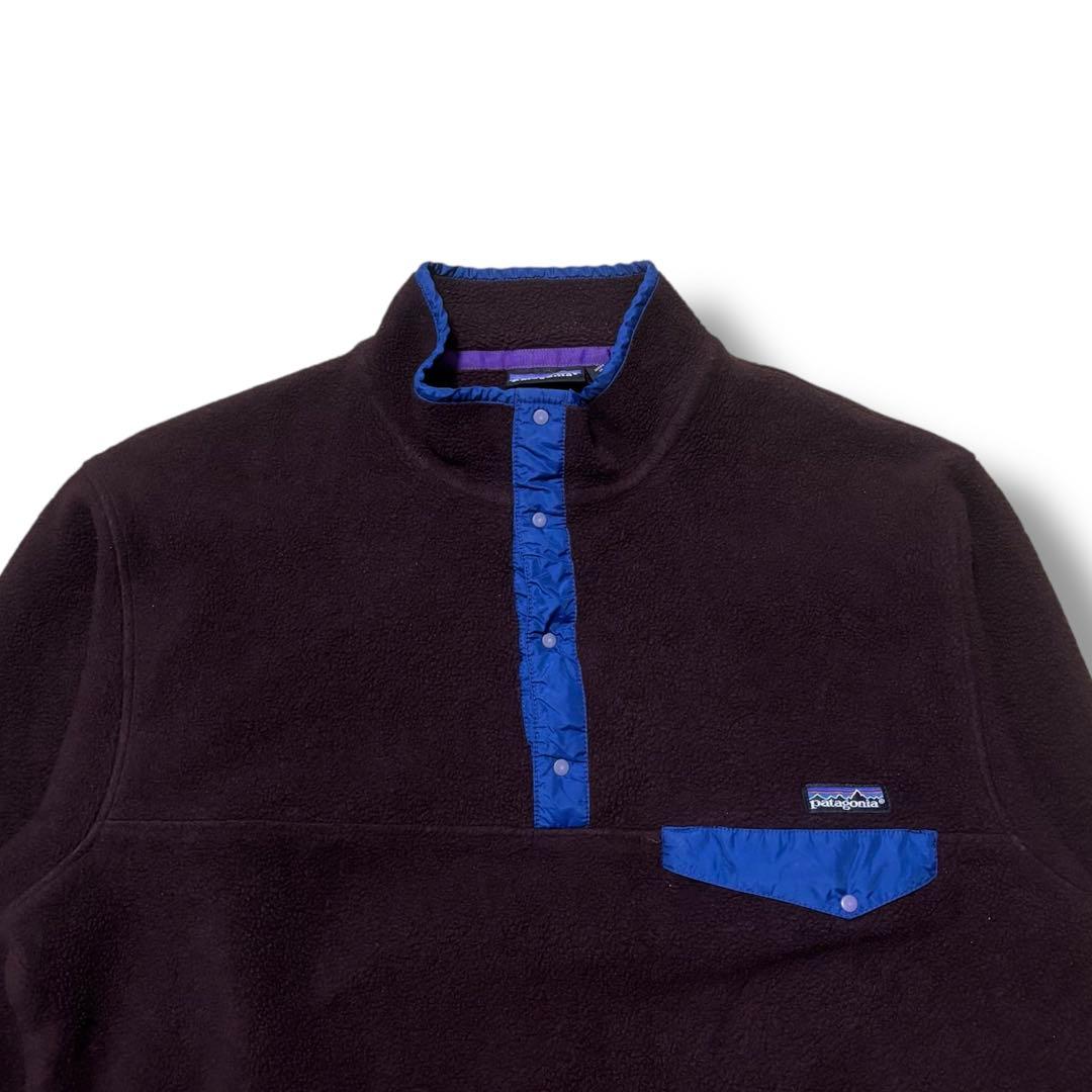 L 希少モカ 90s PATAGONIA スナップT トラヴィス着用 フリース
