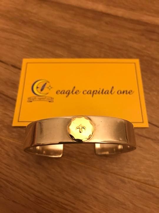 ゴローズ　平打ちブレス　イーグルメタル　S イーグルキャピタルワン