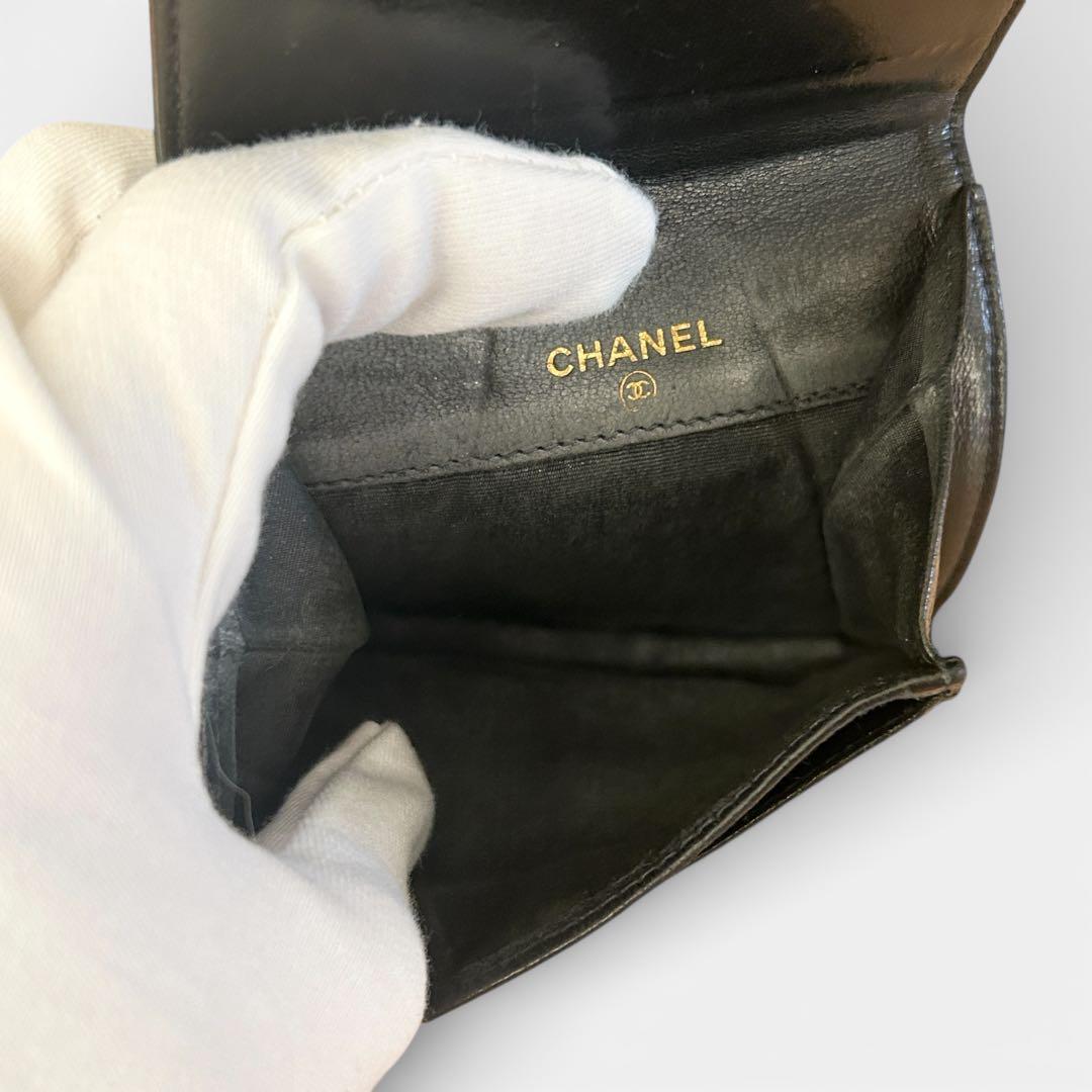 【希少❤︎5番台】CHANEL シャネル　キャビアスキン　ケース　財布