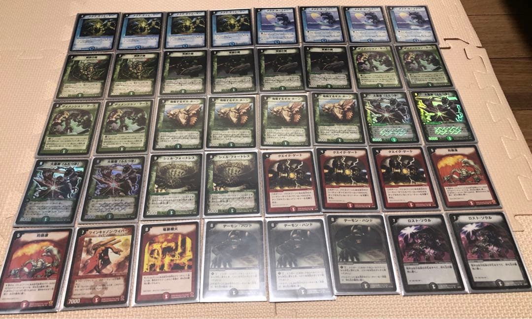 ゆ*ん様 デュエマクラシック基本編　引退品まとめ売り　デッキ16個セット　旧枠統