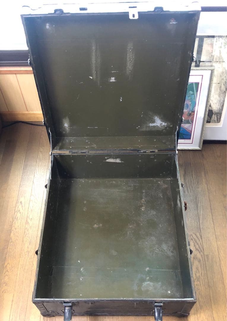 限定お値下げ！ヴィンテージ　レトロ　トランク　特大トランクケース