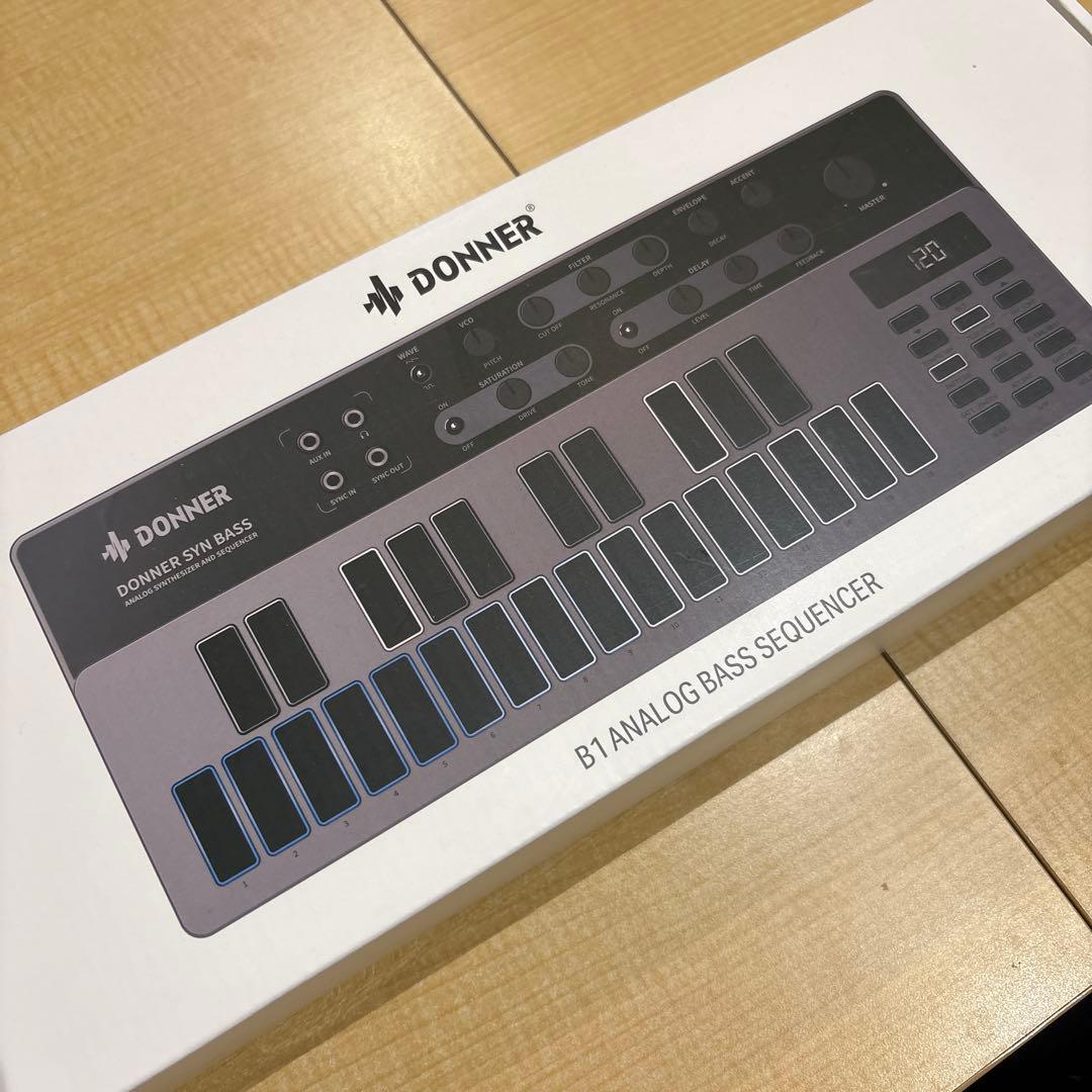 鍵盤楽器 DONNER B1 ANALOG BASS SEQUENCER