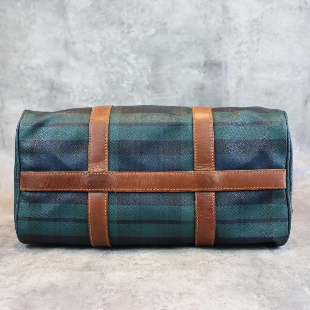 POLO RALPH LAUREN チェック柄 ハンドバッグ ボストンバッグ