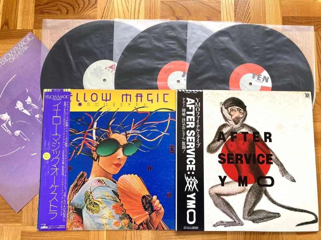 【LPまとめて】LP YMO／サンディー＆ザ・サンセッツ／坂本龍一／細野晴臣