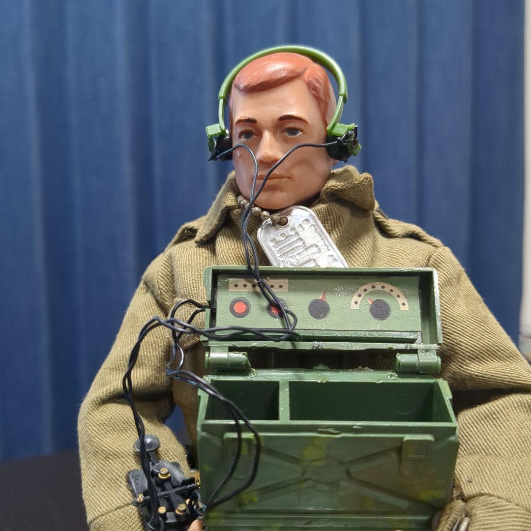 60年代　GIJOE GIジョー 無線機　背嚢　手榴弾 ガーランドライフルなど