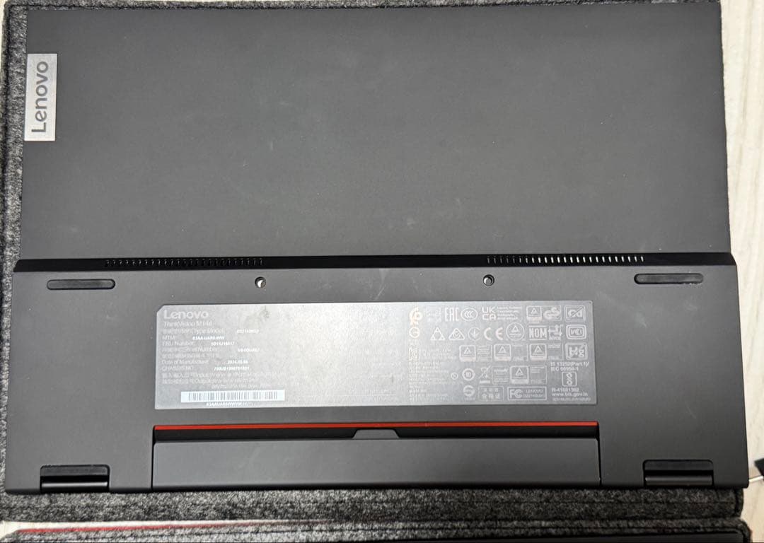 Lenovo Thinkvision M14d 中古2台セット保証付