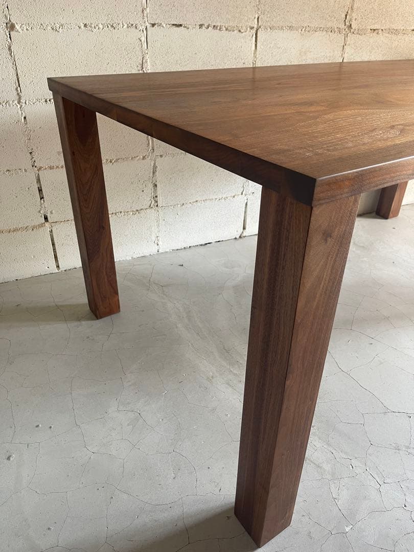 KASHIWA 柏木工　ウォールナット無垢材 ダイニングテーブル　北欧　高級