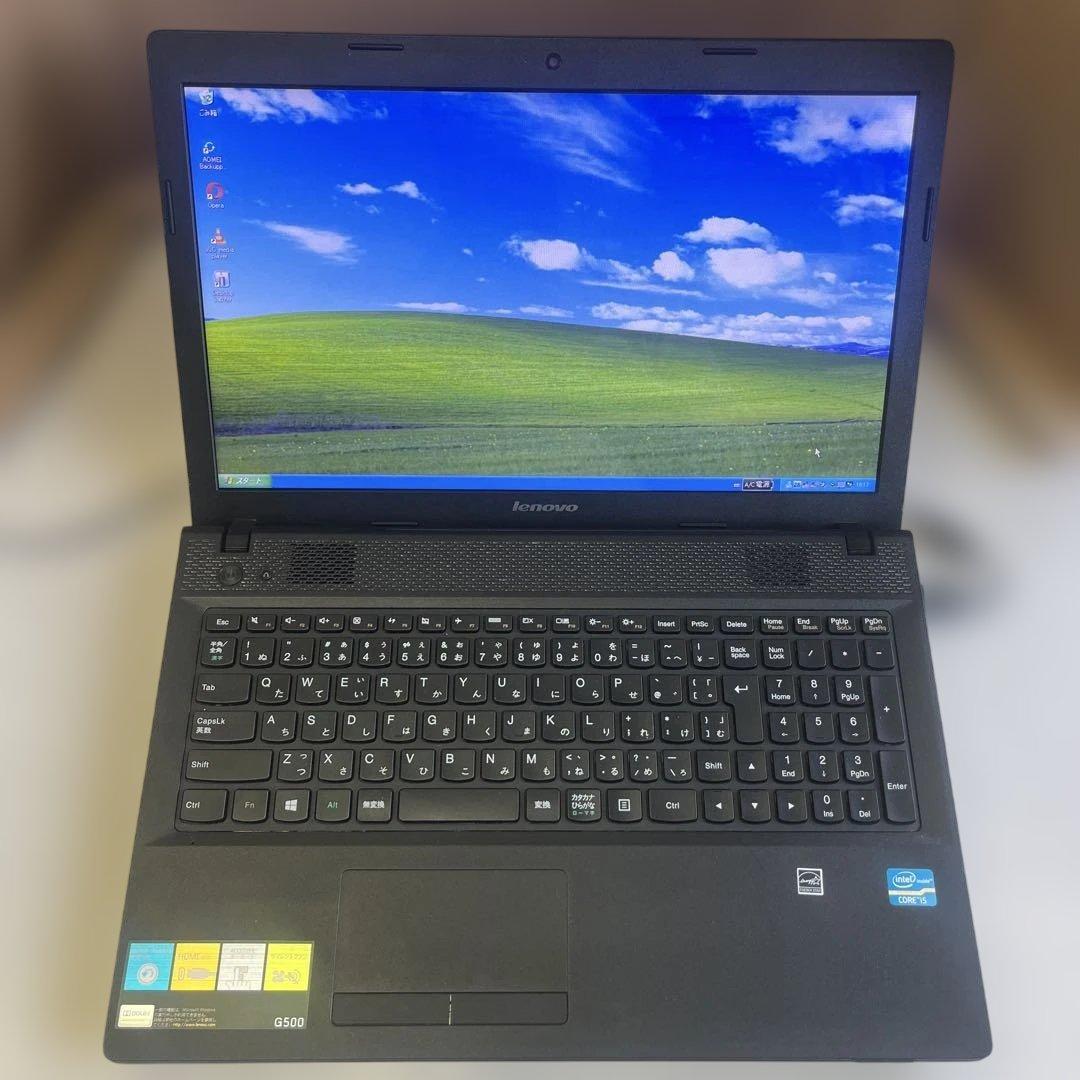 ☆格安美品☆WindowsXP☆レノボSSD搭載15.6インチPC☆第3世代i5