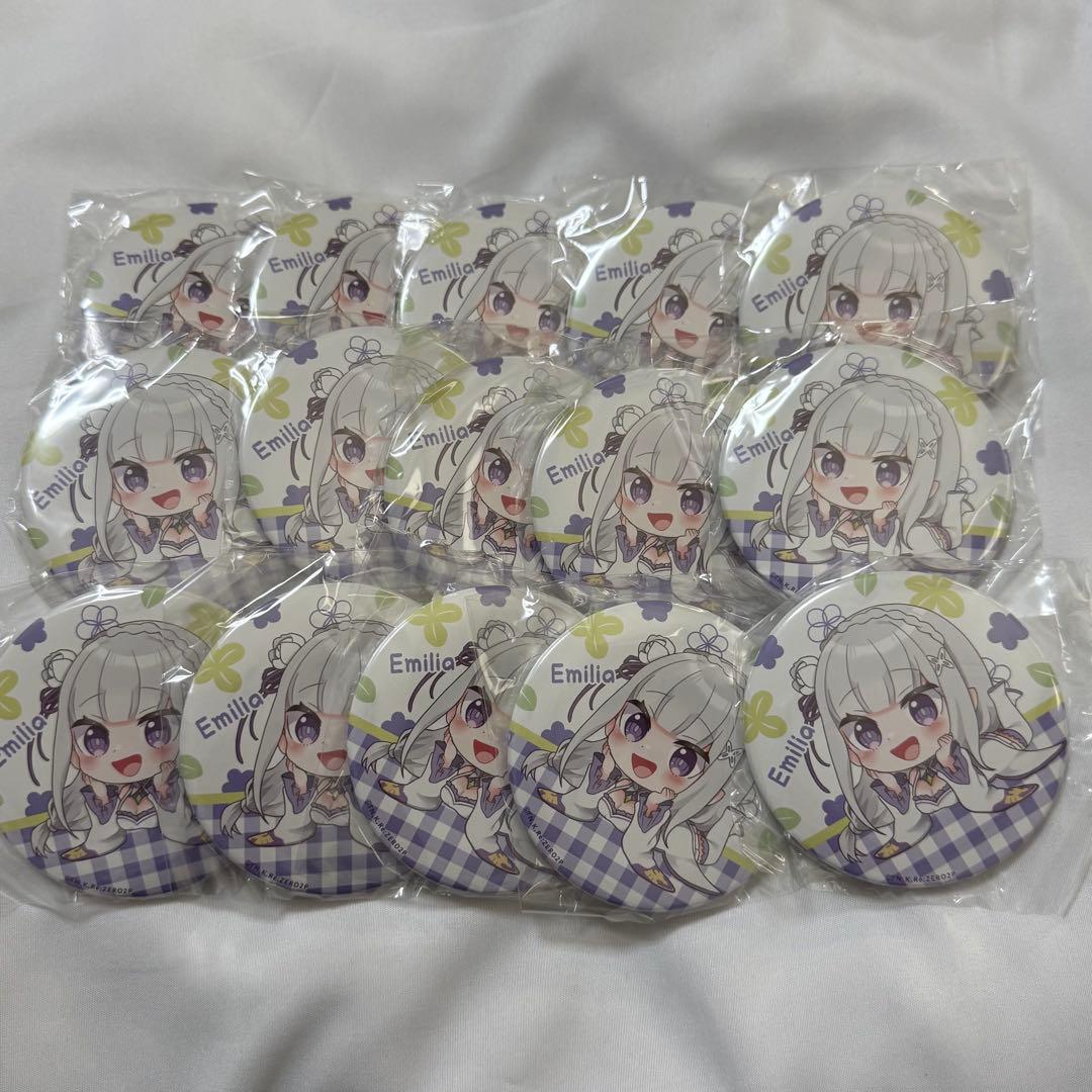 Re:ゼロから始める異世界生活　エミリア　缶バッジ
