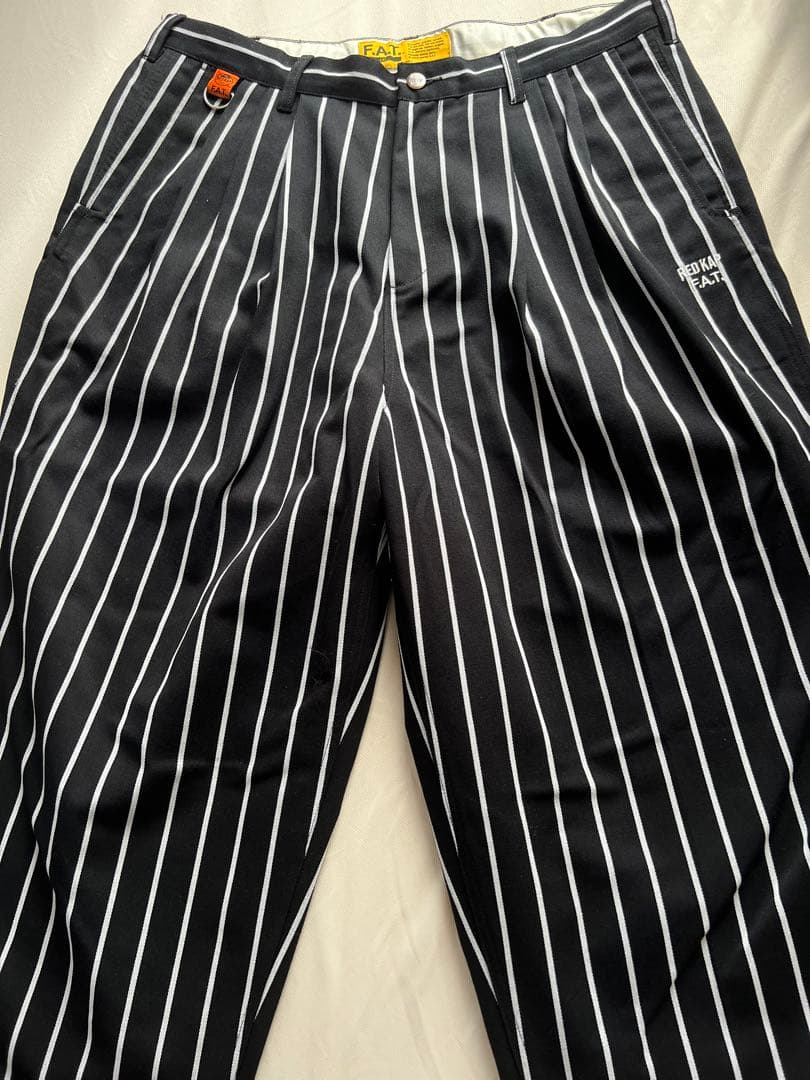 RED KAP×F.A.T.ストライプ チノパン