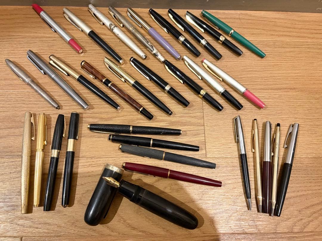c*n様 万年筆　まとめ　モンブラン　パイロット等　14K 18K 31本