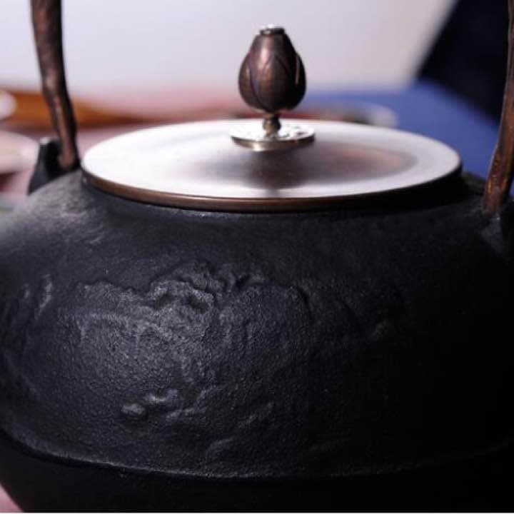 鉄器 急須 伝統工芸 手作り 鉄分補給 鉄瓶　JMHB036