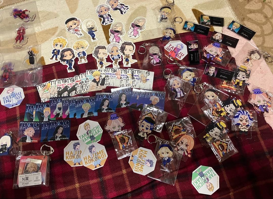 東京リベンジャーズ グッズ まとめ売り 缶バッジ 色紙 クリアカード