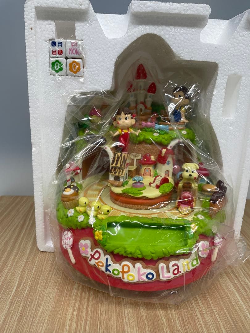 不二家 ペコちゃん ポコちゃん ペコポコランド フ イギュア レア希少未使用品