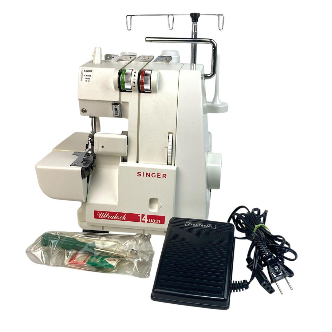 SINGER ミシン 14U831 2本糸 縁かがりミシン シンガー