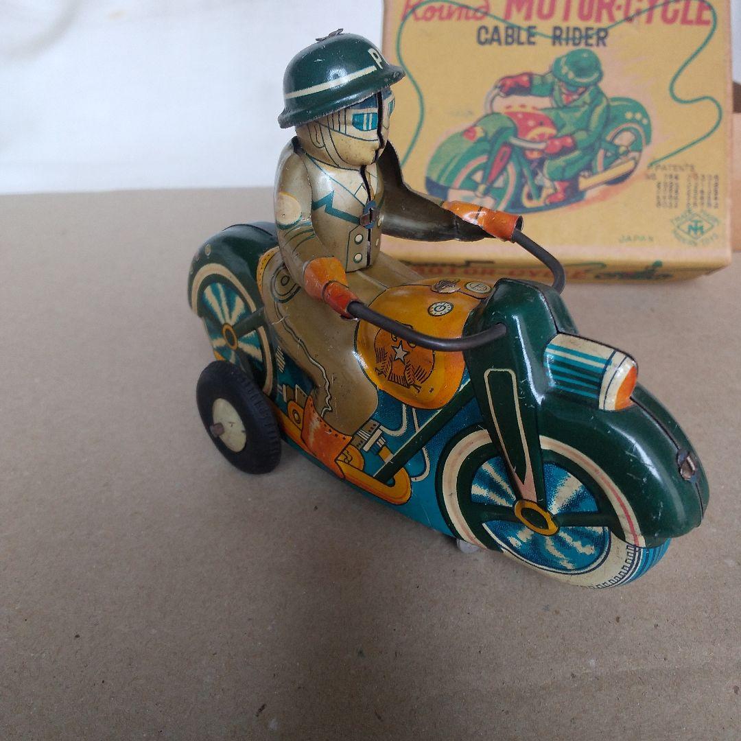 ケーブルライダー ブリキ バイク オートバイ レトロ アンティーク