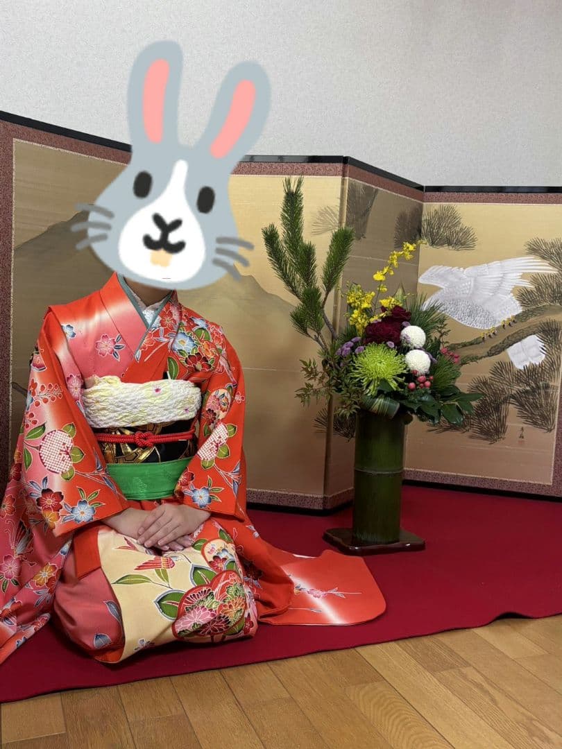 七五三　七歳　正絹