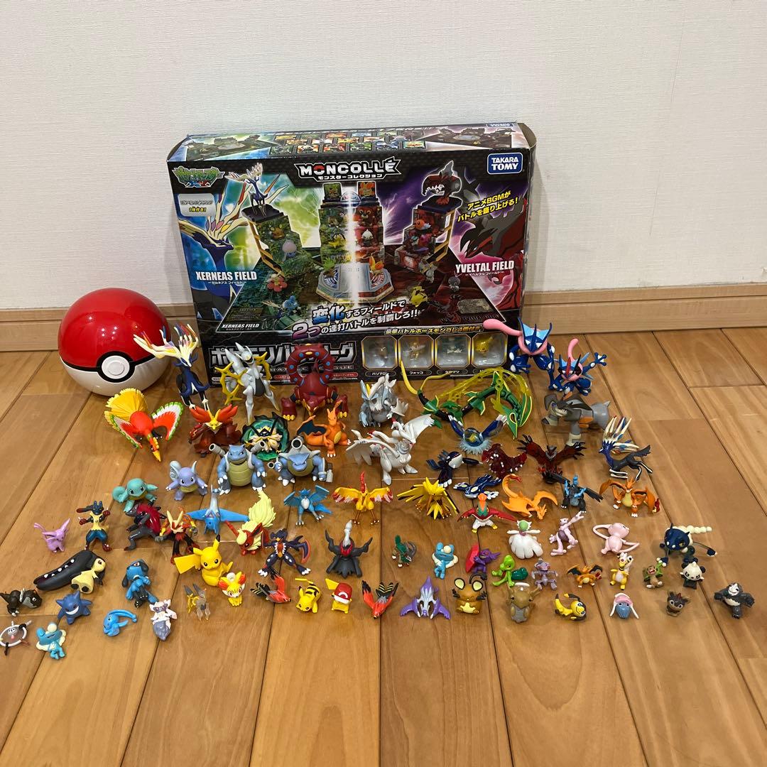 ポケモン モンコレ等 フィギュア 73体 まとめ売り