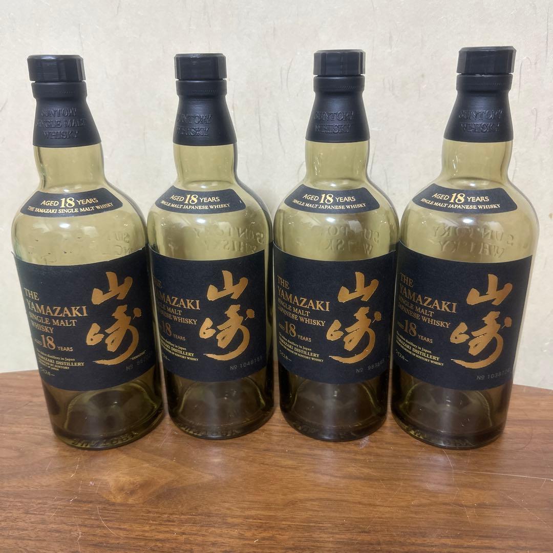 山崎 18年 12本セット　最終値下げです。