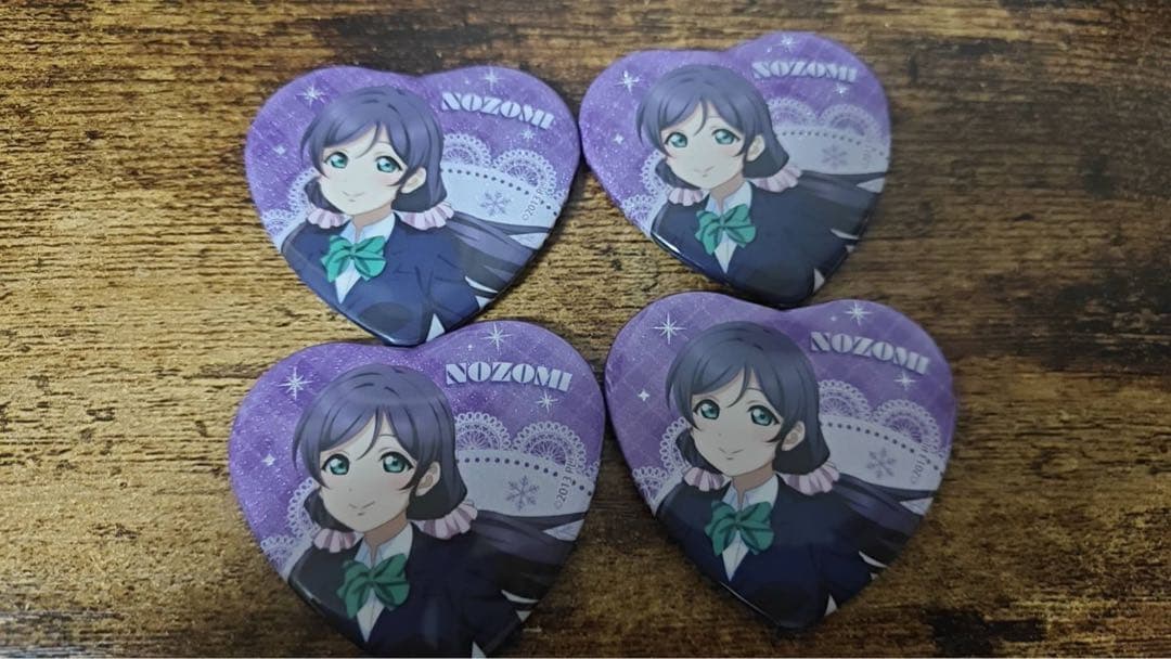 アトレ秋葉原 くじ B賞 缶バッジ 東條希 ラブライブ 15周年 μ's