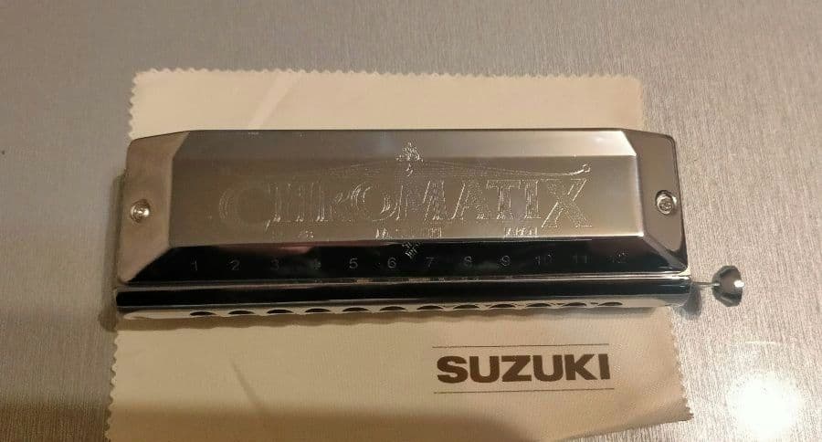 suzuki クロマティックハ−モニカ　scx-48 スライドオイルつき