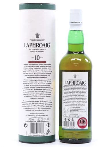 【新品・未開封】ラフロイグ 10年 オリジナルカスクストレングス バッチ 009